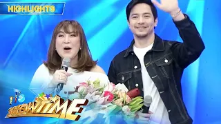 Alden Richards and Sharon Cuneta visit It’s Showtime family | It's Showtime