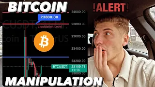 BITCOIN MANIPULATION ⚠️ Pump & Dump - Short Seller werden liquidiert!! Bitcoin Prognose Aktuell 💡