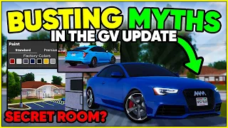 I Busted 20 MYTHS in the NEW GREENVILLE ROBLOX UPDATE!