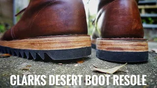 Clark’s Desert Boot Resole