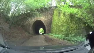 Autofahrt  Hinterweidenthal BHF Ort zum Waschtal Südwestdeutschland 13.6.2016