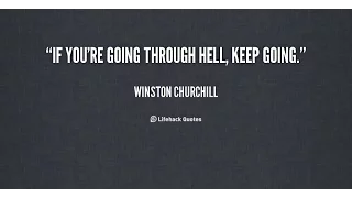 My Depression Journey : If You're Going Through Hell, Keep Going