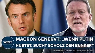 PUTINS PLAN: Abhöraffäre sorgt für Misstrauen – Frankreich wirft Scholz "Duckmäusertum" vor