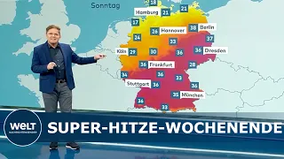 SUPER-HITZEWELLE IN DEUTSCHLAND: "Sie wird so schnell wieder gehen, wie sie gekommen ist"