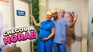 CHEGOU A HORA DA MARIA ALICE NASCER!!