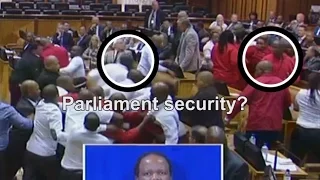 EFF pose as Parliament’s protection services to protect Malema