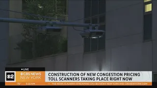 NYC starts installing congestion pricing toll scanners