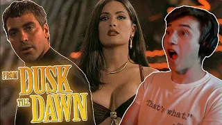 Salma Hayek is a VAMPIRE? FROM DUSK TILL DAWN (1996) - Movie Reaction - FIRST TIME WATCHING