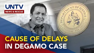 DOJ blames lawyers of suspects in Degamo slay for delays in complaints proceedings