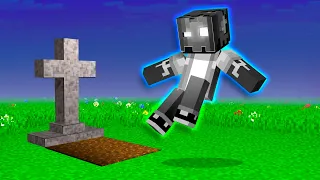 MINECRAFT pero SOY UN FANTASMA POR 1 DÍA 😱👻 MINECRAFT ALEATORIO