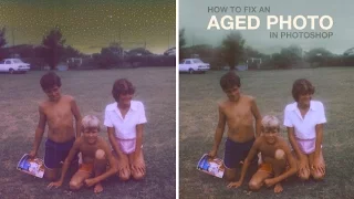 How to Fix an Aged Photo in Photoshop