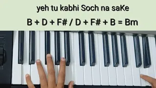 Soch Na Sake Tutorial (Chords+Melody) | Airlift | Keyboard