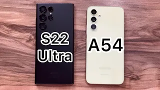 Samsung Galaxy S22 Ultra vs Samsung Galaxy A54