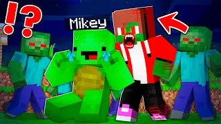 How Mikey & JJ Survived in Zombie Apocalypse and Turned into Zombie Survival in Minecraft