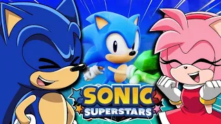 AMY KISSES SONIC! Sonic and Amy Play Sonic Superstars
