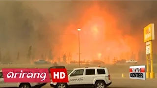 Canada wildfire threatens to destroy town