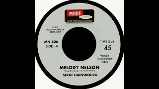 Serge Gainsbourg "Melody Nelson" (Version instrumentale edite) 2019 Mode Serie