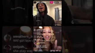 TOOSII AND HIS GF LIVE 🙈😍