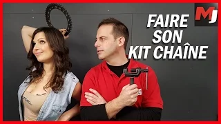 TUTO : Changer son kit chaine moto - video Moto Journal