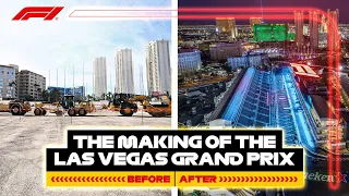 The Making of the Las Vegas Grand Prix | DHL & F1
