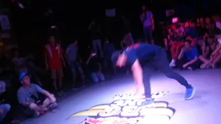 Bboy LiL G. Red Bull BC ONE of Kyrgyzstan cypher judje.