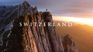 Switzerland 4K - Relaxing FPV film with Calming Music