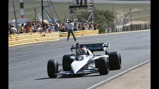 Grande Prêmio da África do Sul 1983 Últimas voltas + pódio