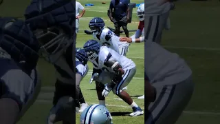 Micah Parsons with the spin move on Tyron Smith #shorts