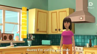 Dora eats her family in the house grounded