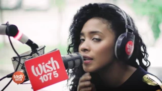 Jessica Reynoso covers  No One   Where is the Love  LIVE on Wish 107 5 Bus