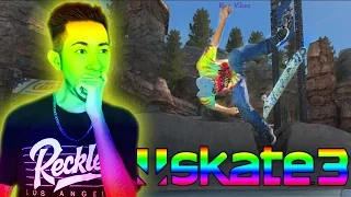 Skate 3 - Spectating Random People #17 (AMAZING TRICKLINER) | X7 Albert