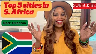 Black American: Top 5 cities in S. Africa/Travel S.Africa/Expat life #travel #africa #southafrica