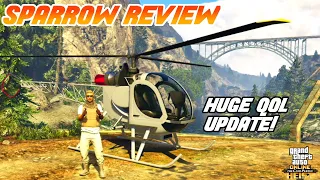 Sparrow Review- HUGE Quality of Life Updates with it in GTA 5 Online! Cayo Perico Update