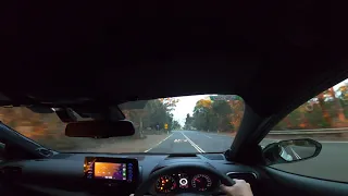 Toyota GR Yaris mountain driving POV