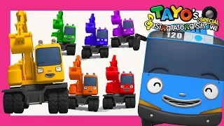 *NEW* Tayo Strong Heavy Vehicles Song l Poco Color Song l Tayo Sing Along Special l The Brave Cars