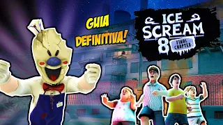 ICE SCREAM 8 -  Como Pasar el Juego COMPLETO! Fácil y Rápido - TUTORIAL 🎮