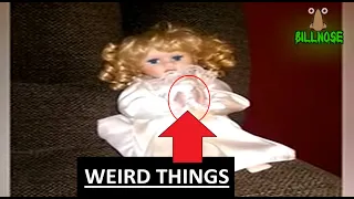 Top 10 CREEPY Videos of STRANGE THINGS That Are SUPER SCARY!