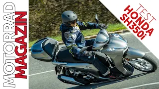 Honda SH350i 2021 Test - Großradroller mit vielen Talenten und kleinen Schwächen