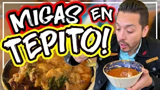Eating MIGAS in "EL BARRIO BRAVO" in Tepito, CDMX