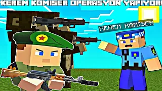 MINECRAFT ACTION MOVIE COMMISSIONER DOES OPERATION!!!😱😱😱  #minecraft #shorts
