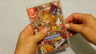 UNBOXING CAPCOM FIGHTING COLLECTION SWITCH