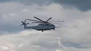 Helicopter CH-53K on the ILA in Berlin - Helispot