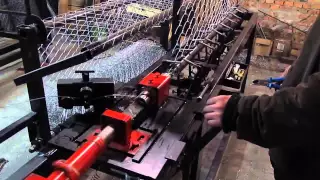 Станок для производства сетки рабицы полуавтоматический Automatic Chain link Machine