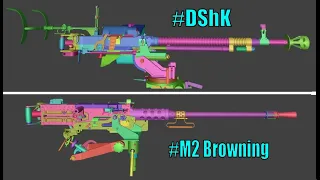 Short comparison: DShK vs M2 Browning