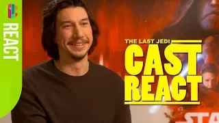 Star Wars: The Last Jedi cast react to fan questions!