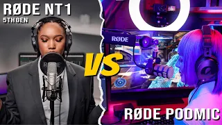 Rode NT1 (5th Gen) vs PodMic - Who Wins?