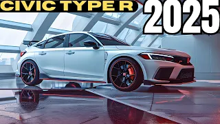 FINALLY 2025 Honda Civic Type R Revealed - This is SPORTY Design!