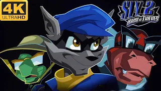 Sly 2: Band of Thieves - Full Game 100% Longplay Walkthrough 4K 60FPS