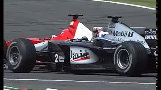 2000 French GP - Coulthard's FANTASTIC Fight with Schumacher