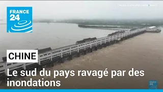 Le sud de la Chine ravagé par des inondations • FRANCE 24